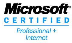 Microsoft Certified Professional + Internet